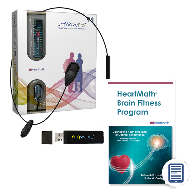 emWave Pro for PC & Mac plus \"Brain Fitness Program\" eBook (HeartMath PDF)